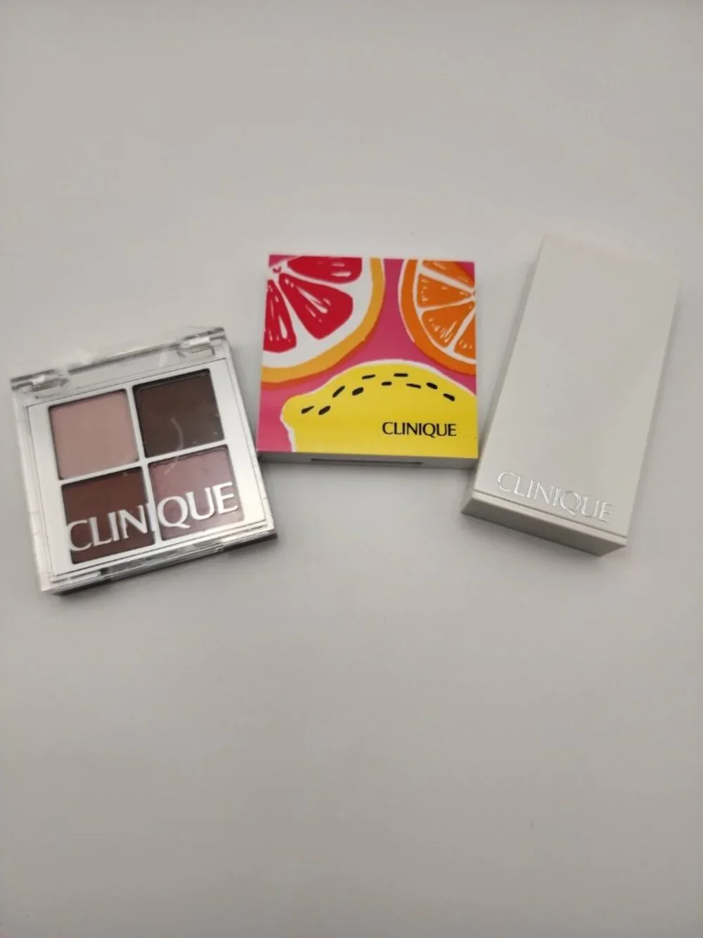 Clinique Eye Shadow Palette Lot of 3 Travel Makeup New